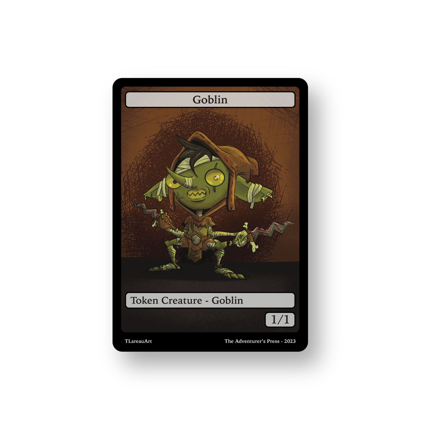 Goblin Token Pack for Magic the Gathering MTG: 4 pack 1/1 Goblin Tokens - TLA