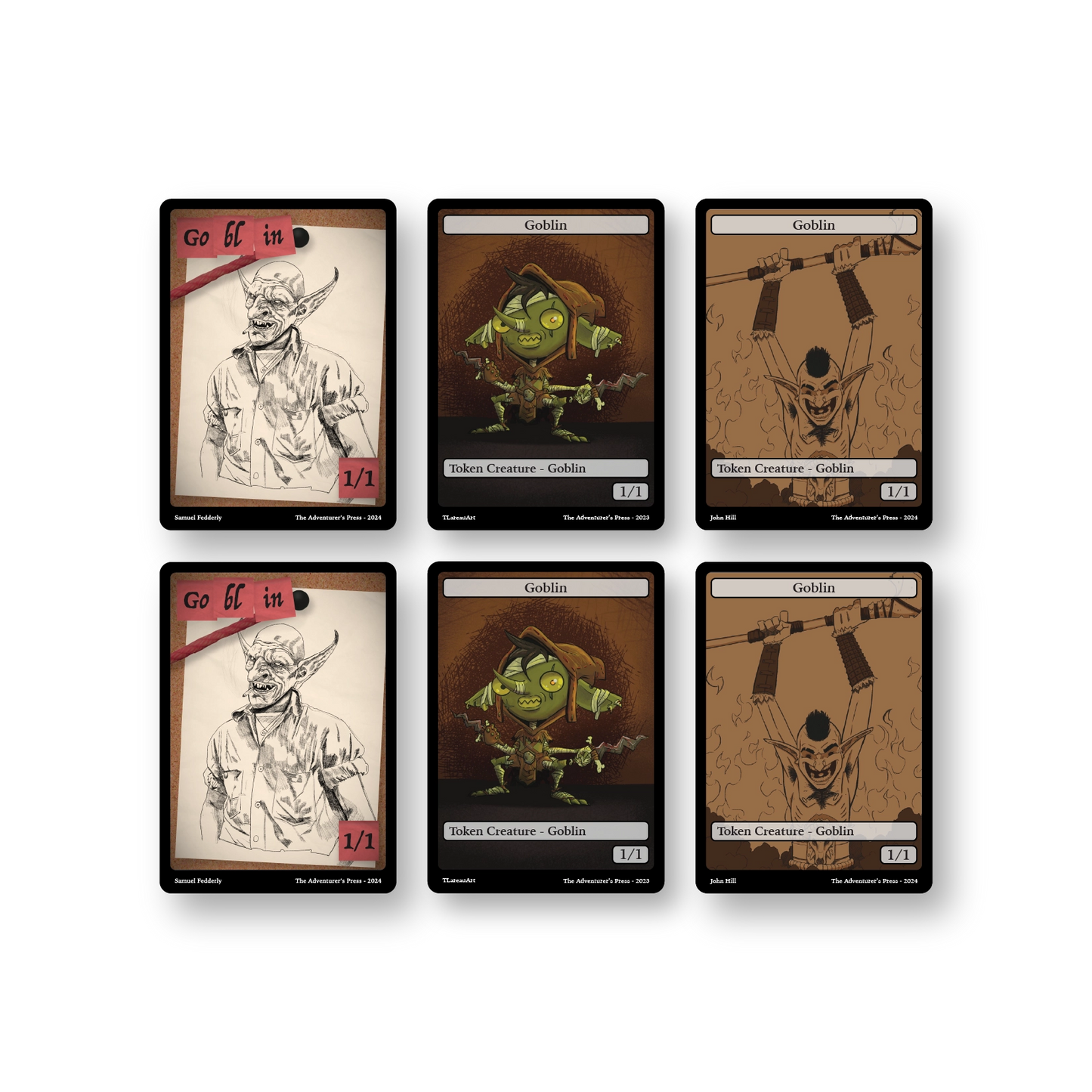 Goblin Variety Pack - 6 goblin 1/1 tokens