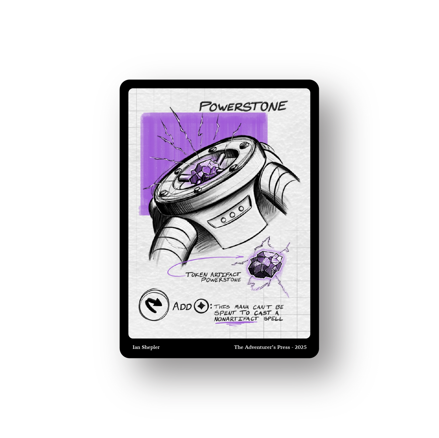 MTG Token Pack: Construct token, Powerstone token, Thopter token for Magic the Gathering - Artist Series