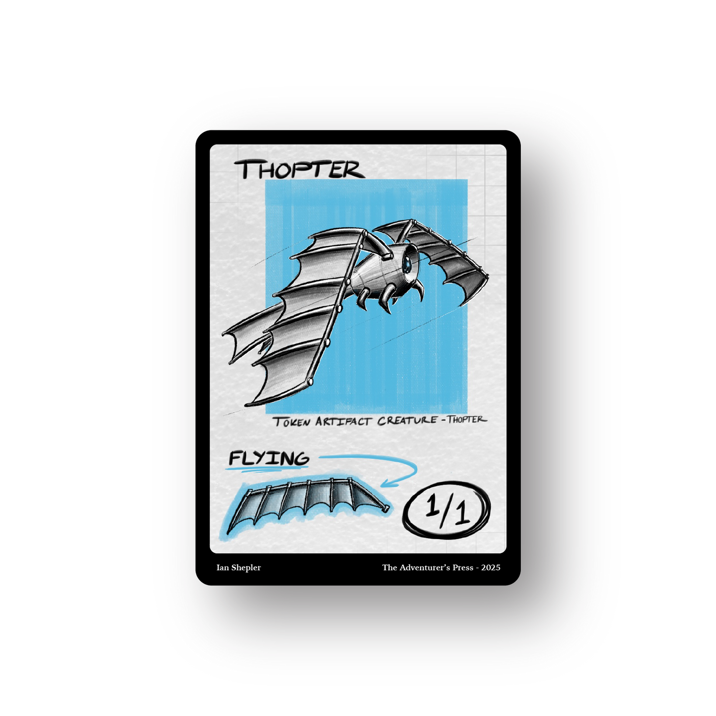 MTG Token Pack: Construct token, Powerstone token, Thopter token for Magic the Gathering - Artist Series