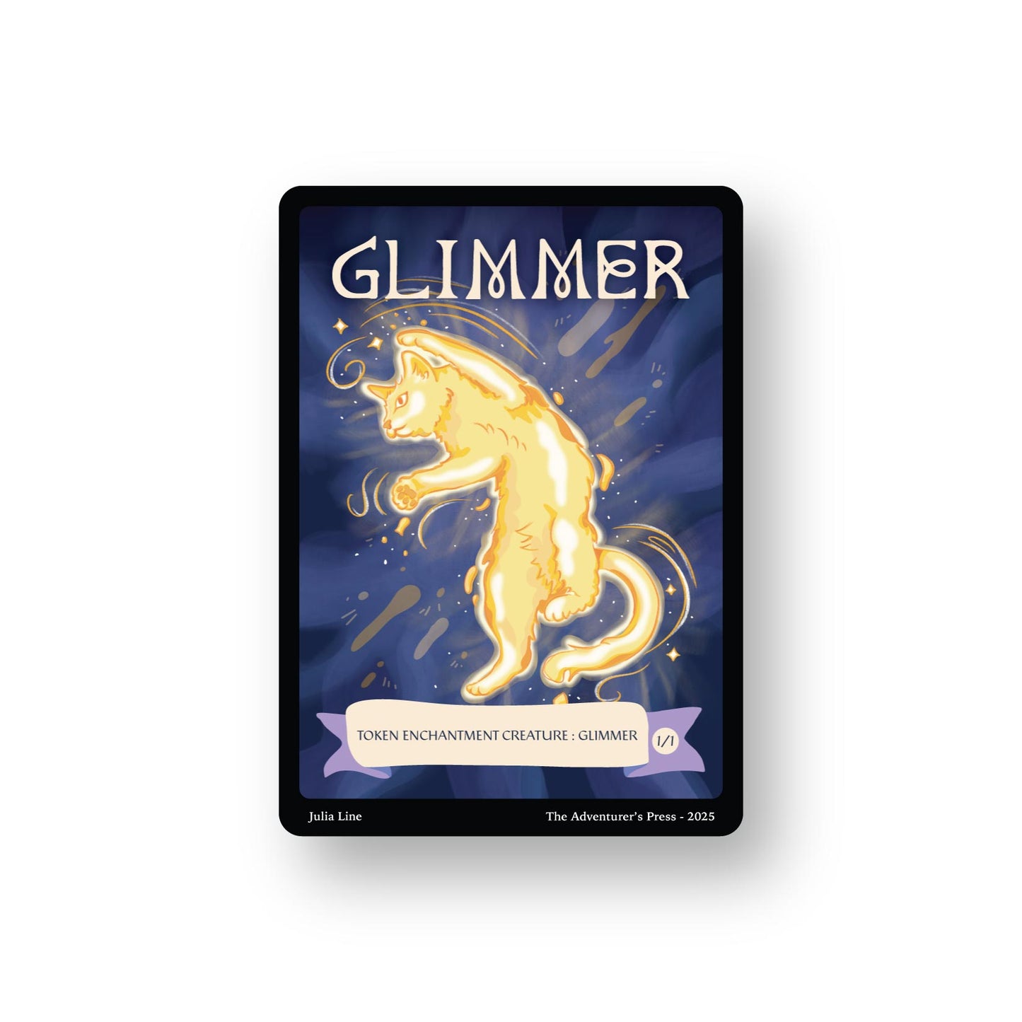 Glimmer Token Pack for Magic the Gathering MTG: 4 pack 1/1 Glimmer Tokens