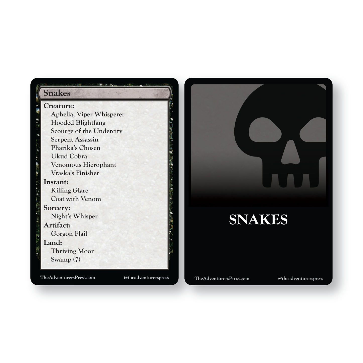 "Snakes" MTG Foundations Pack