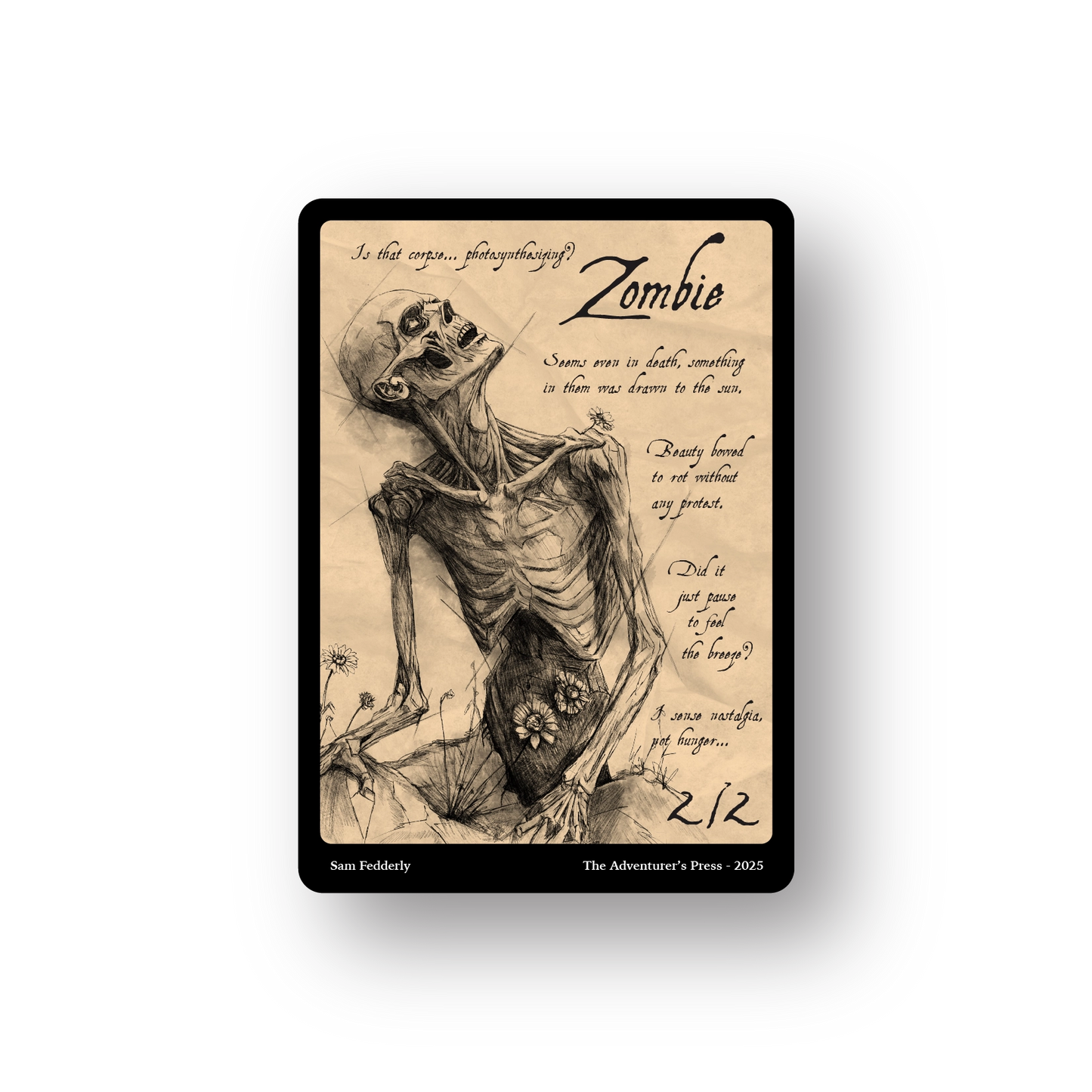 Zombie 2/2 Token Pack for Magic the Gathering MTG: 4 pack Zombie 2/2 Tokens