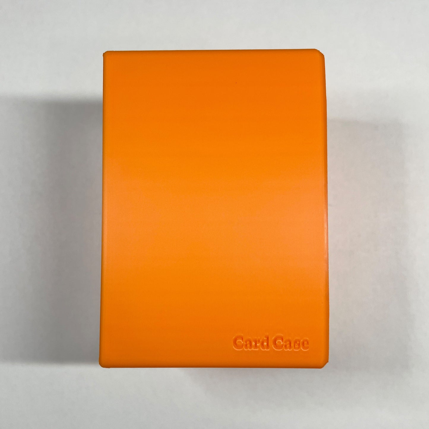 Side of the deckbox showing product name "Card Case"