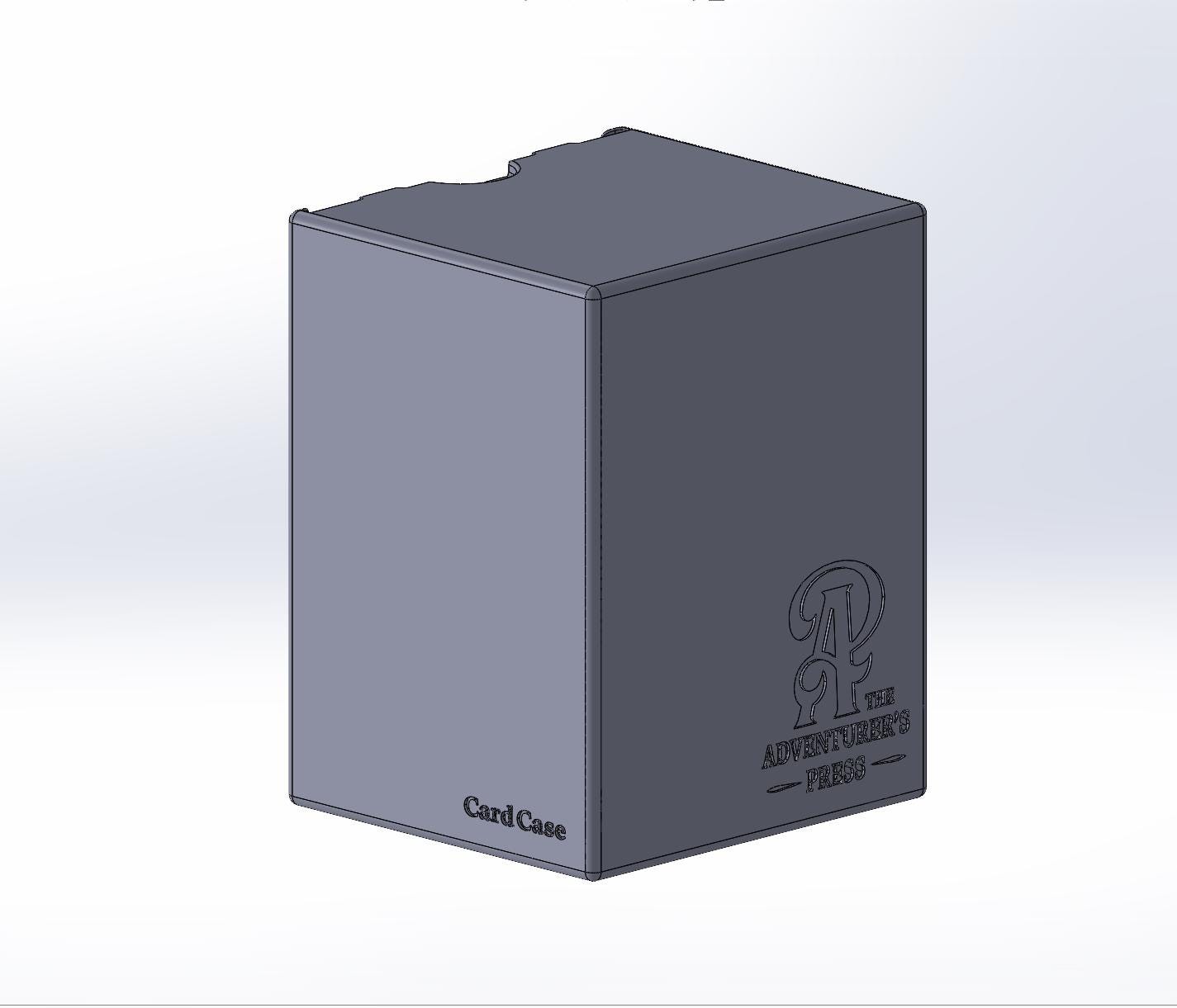 Top Loader Deck Box *3D Printable STL File* : 100+ Card 3D Printed Deckbox 100 card deck box for magic the gathering