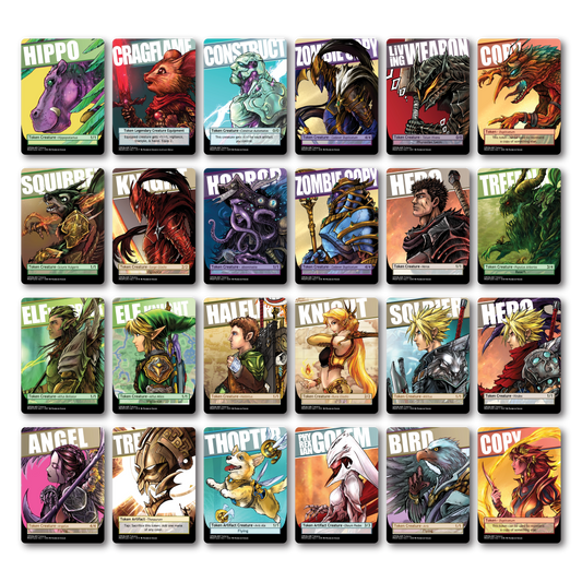 Patricio Soler Artists Collection: 48 Tokens for Magic the Gathering