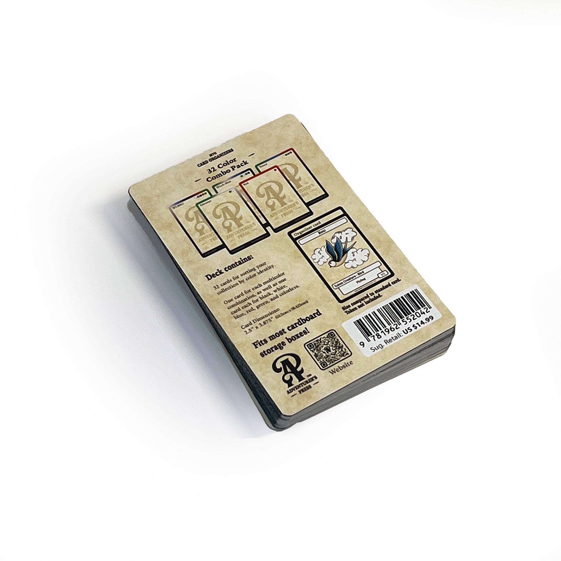 32 Color Combo Pack Magic the Gathering Organizer Cards: 32 cards for The Adventurer's Press 32 Color Combo Pack Magic the Gathering Organizer Cards: 32 cards for The Adventurer's Press