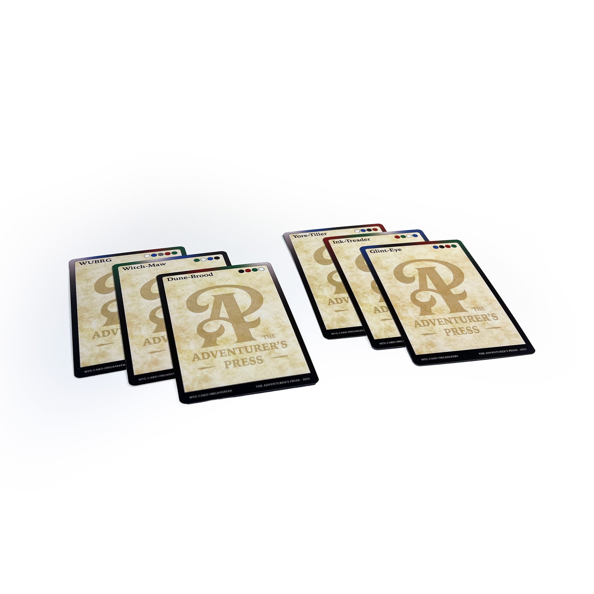 32 Color Combo Pack Magic the Gathering Organizer Cards: 32 cards for The Adventurer's Press 32 Color Combo Pack Magic the Gathering Organizer Cards: 32 cards for The Adventurer's Press