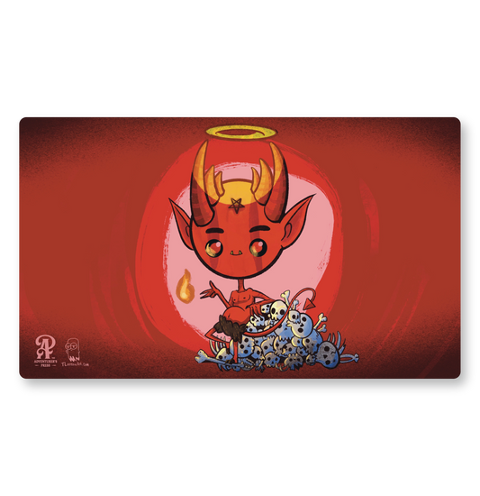 Devil TCG Playmat, 14"x24" - Desk pad Gaming mat for Magic The Gathering