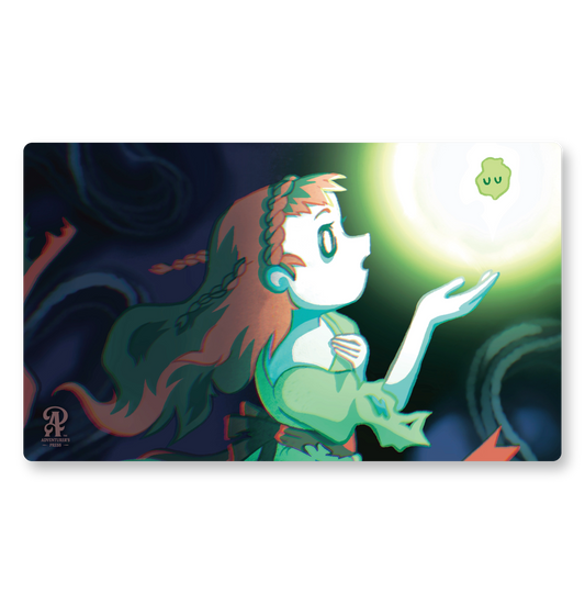 Spirit TCG Playmat, 14"x24" - Desk pad Gaming mat for Magic The Gathering