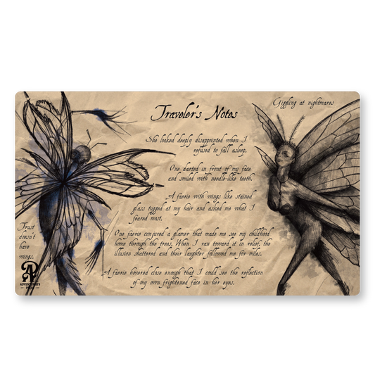 PRESALE - Faerie TCG Playmat, 14"x24" - Desk pad Gaming mat for Magic The Gathering