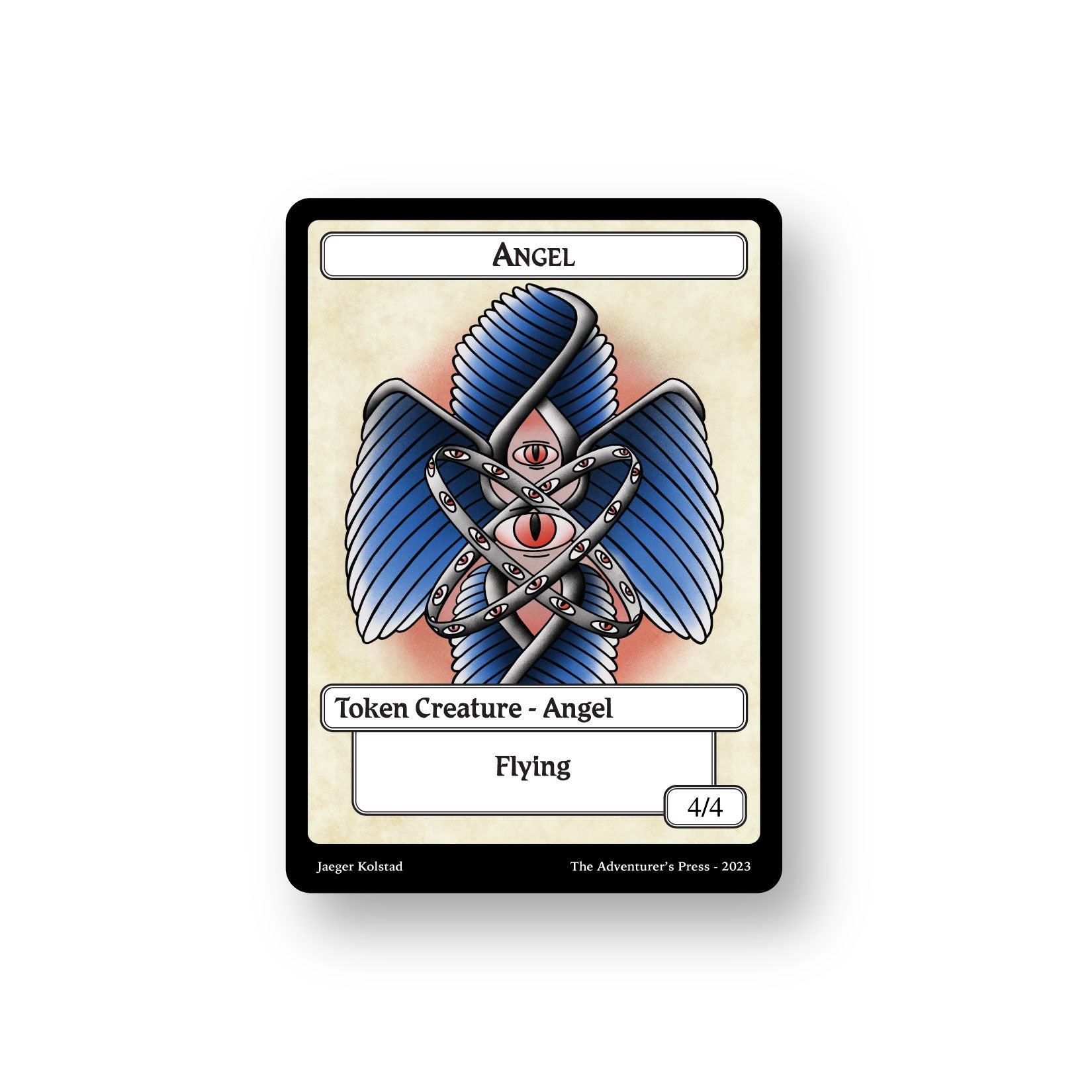 Angel Token Pack for Magic the Gathering MTG: 4 pack 4/4 Angel Tokens The Adventurer's Press Angel Token Pack for Magic the Gathering MTG: 4 pack 4/4 Angel Tokens The Adventurer's Press
