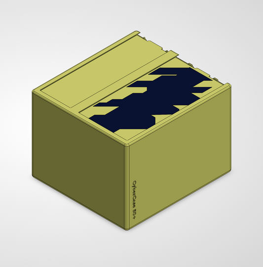 Digital Render of a single deck deckbox