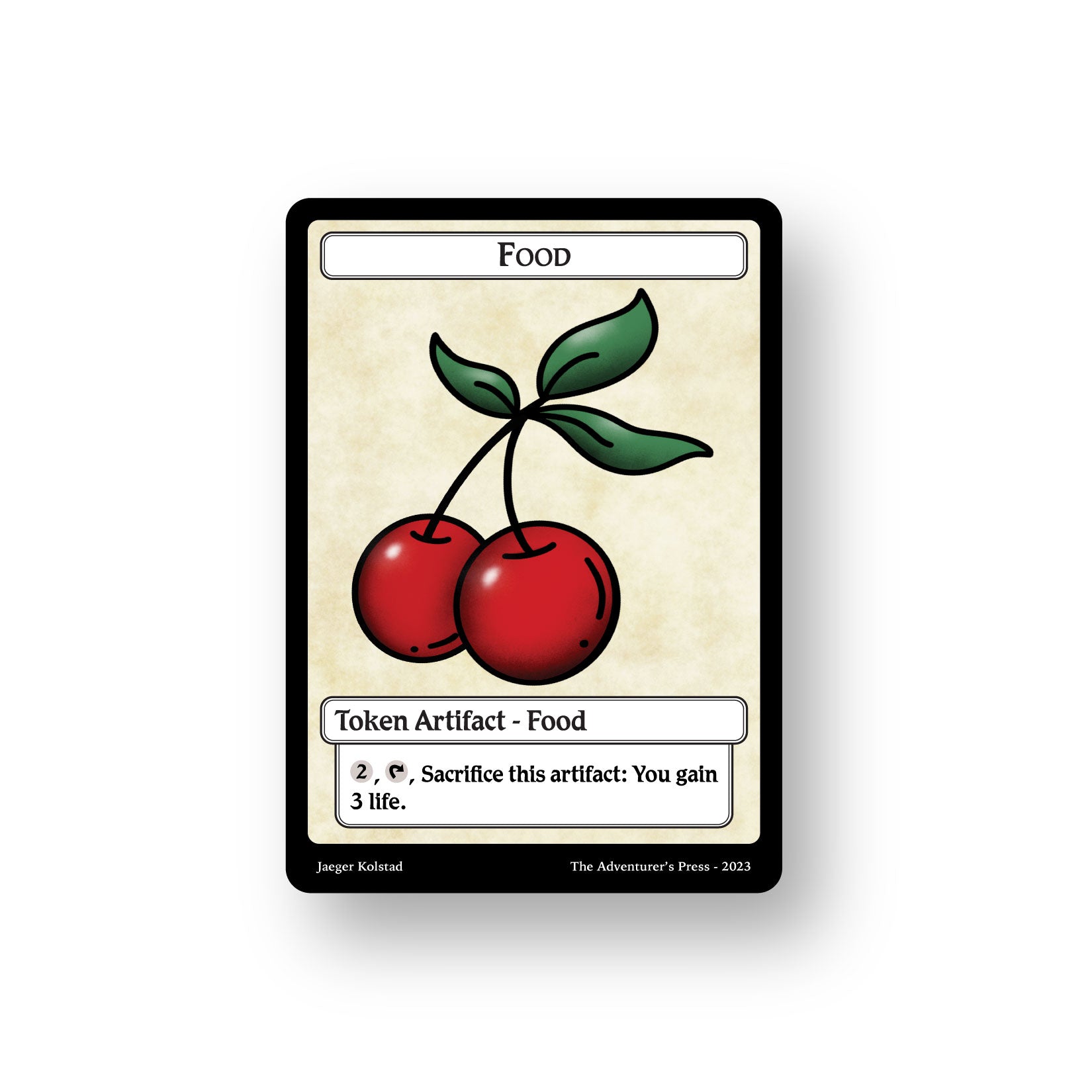Food Token Pack for Magic the Gathering MTG: 4 pack Food Tokens The Adventurer's Press Food Token Pack for Magic the Gathering MTG: 4 pack Food Tokens The Adventurer's Press