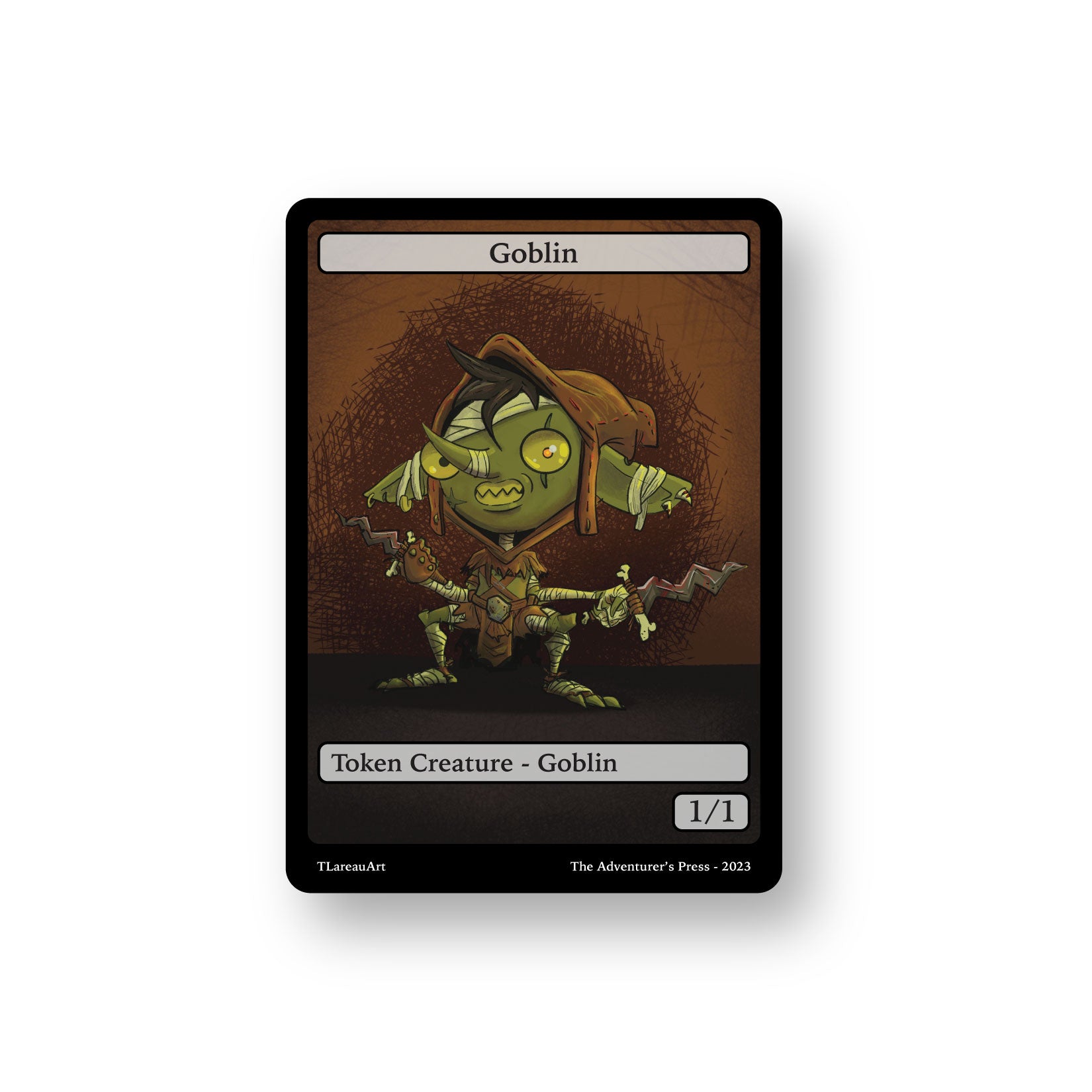 mtg goblin token cards (1/1) by Ken Meyer Jr Scars of Mirrodin Tokens Type Goblin Token - Dragons of