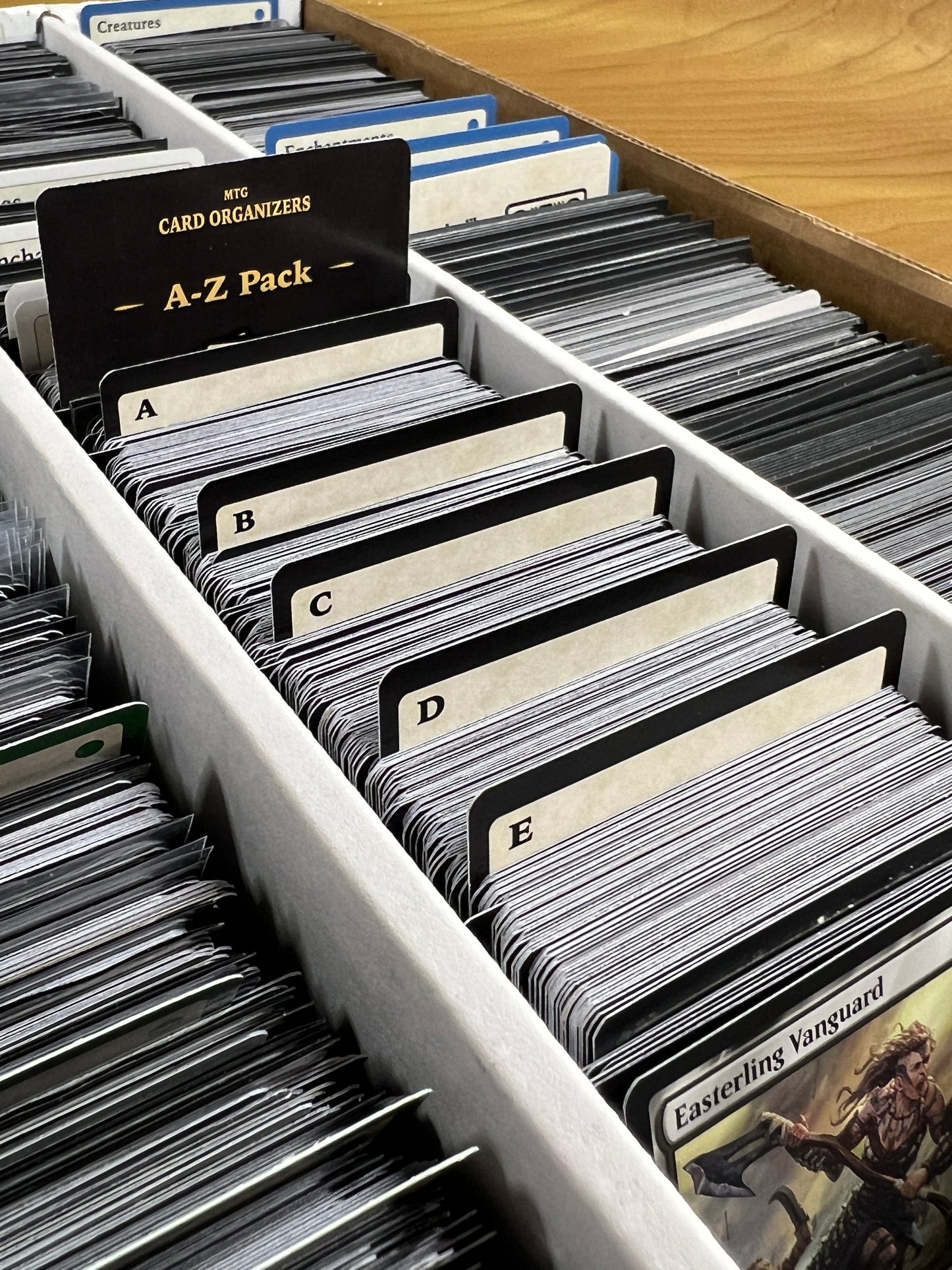 A-Z Pack Magic the Gathering Organizer Cards: 26 cards for organizing magic the gathering trading cards alphabetically