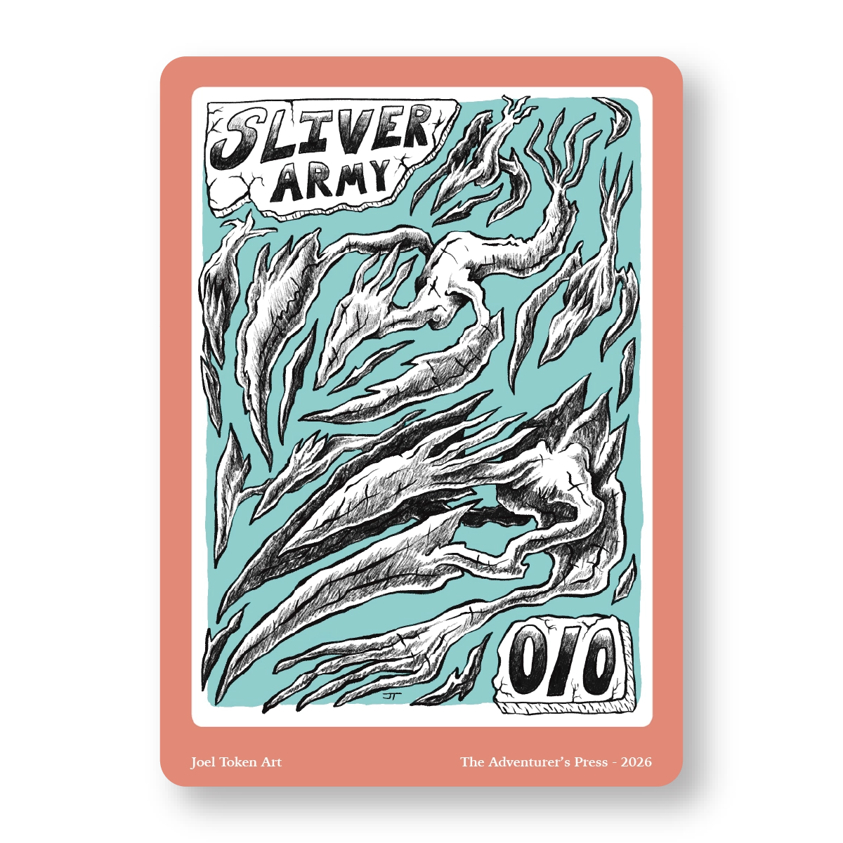 Sliver & Sliver Army Token Pack for Magic the Gathering MTG: 4 pack Sliver & Sliver Army Tokens