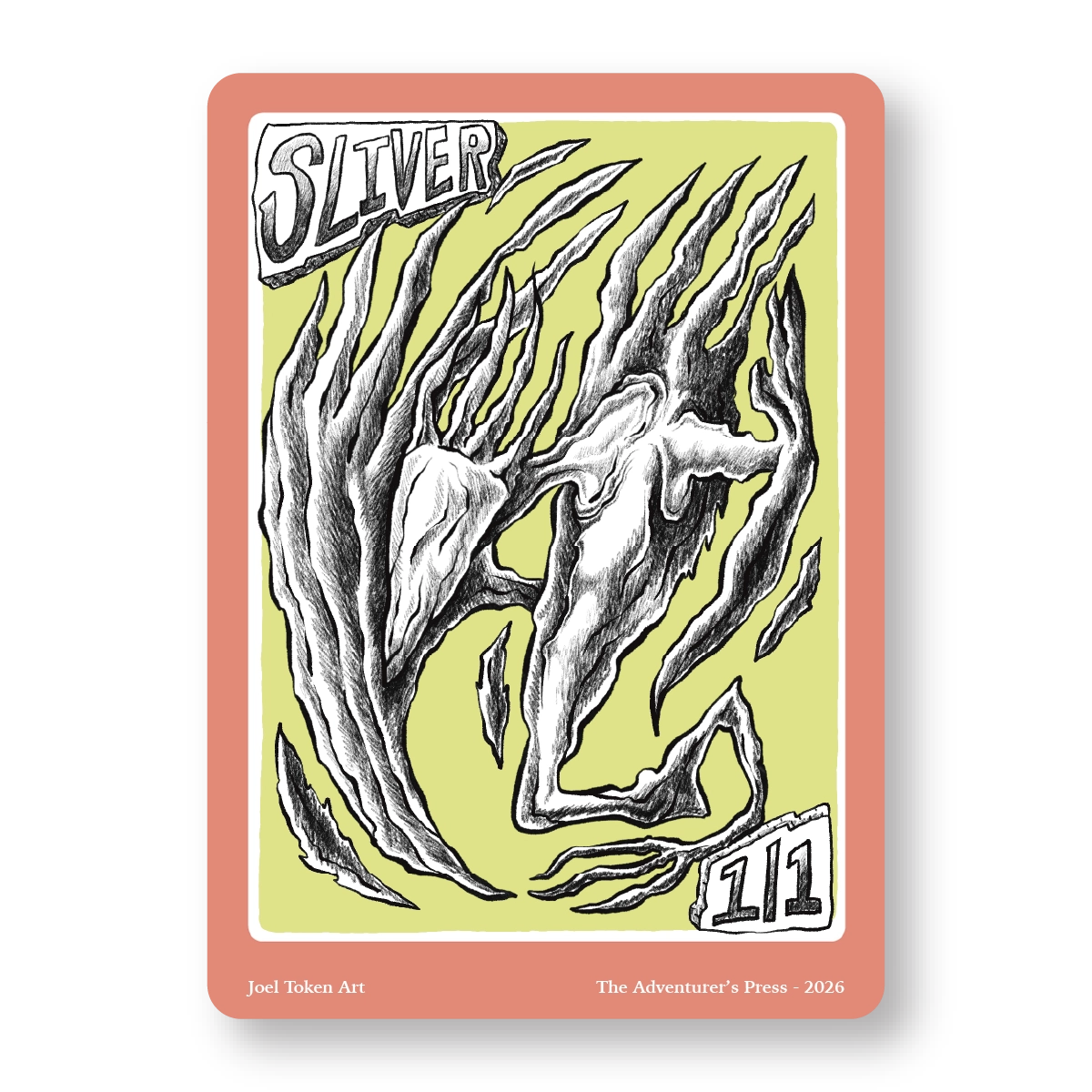 Sliver & Sliver Army Token Pack for Magic the Gathering MTG: 4 pack Sliver & Sliver Army Tokens