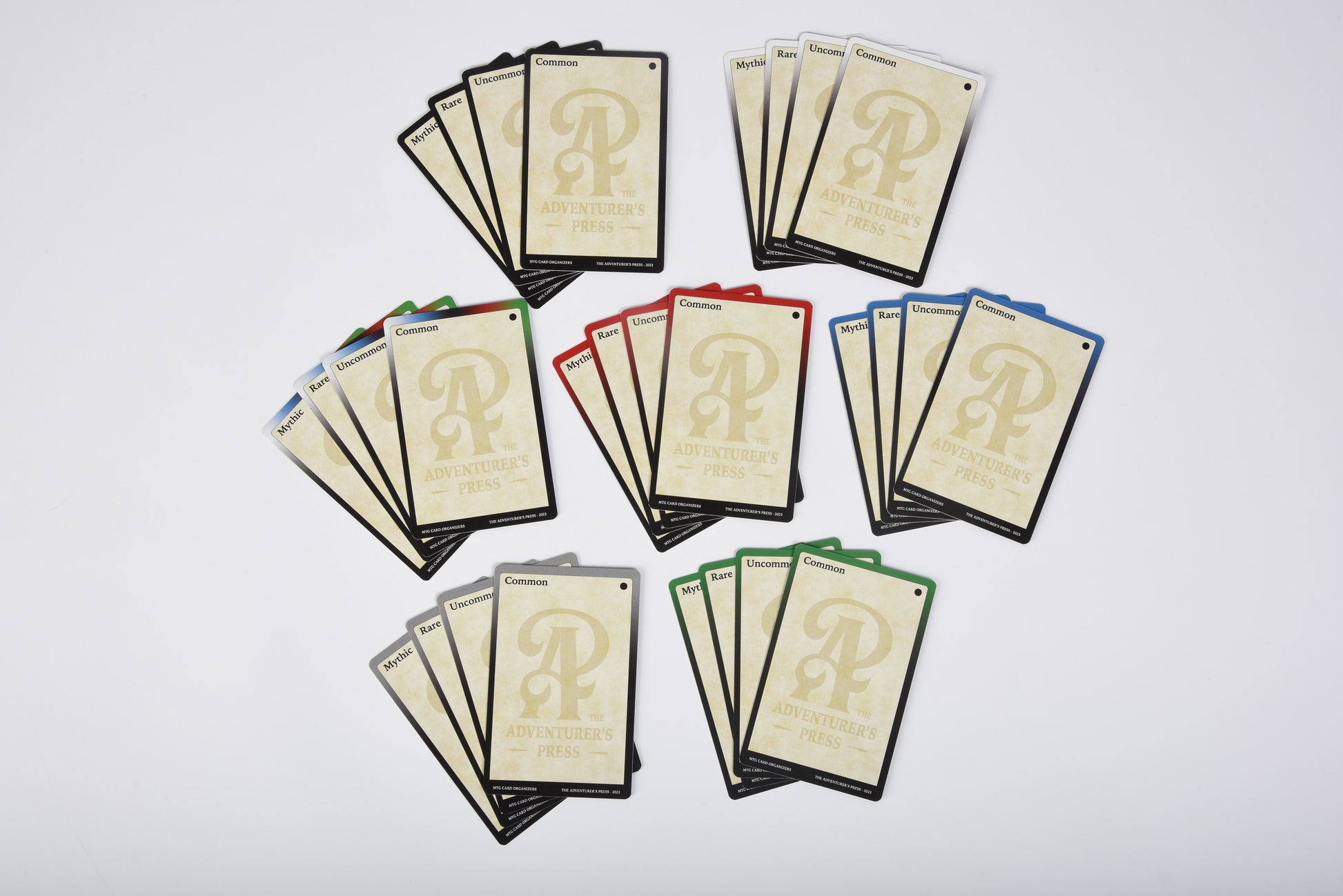 mtg card paper Rarity Pack Magic the Gathering Organizer Cards: 28 cards for organizi – The Adventurer's Press