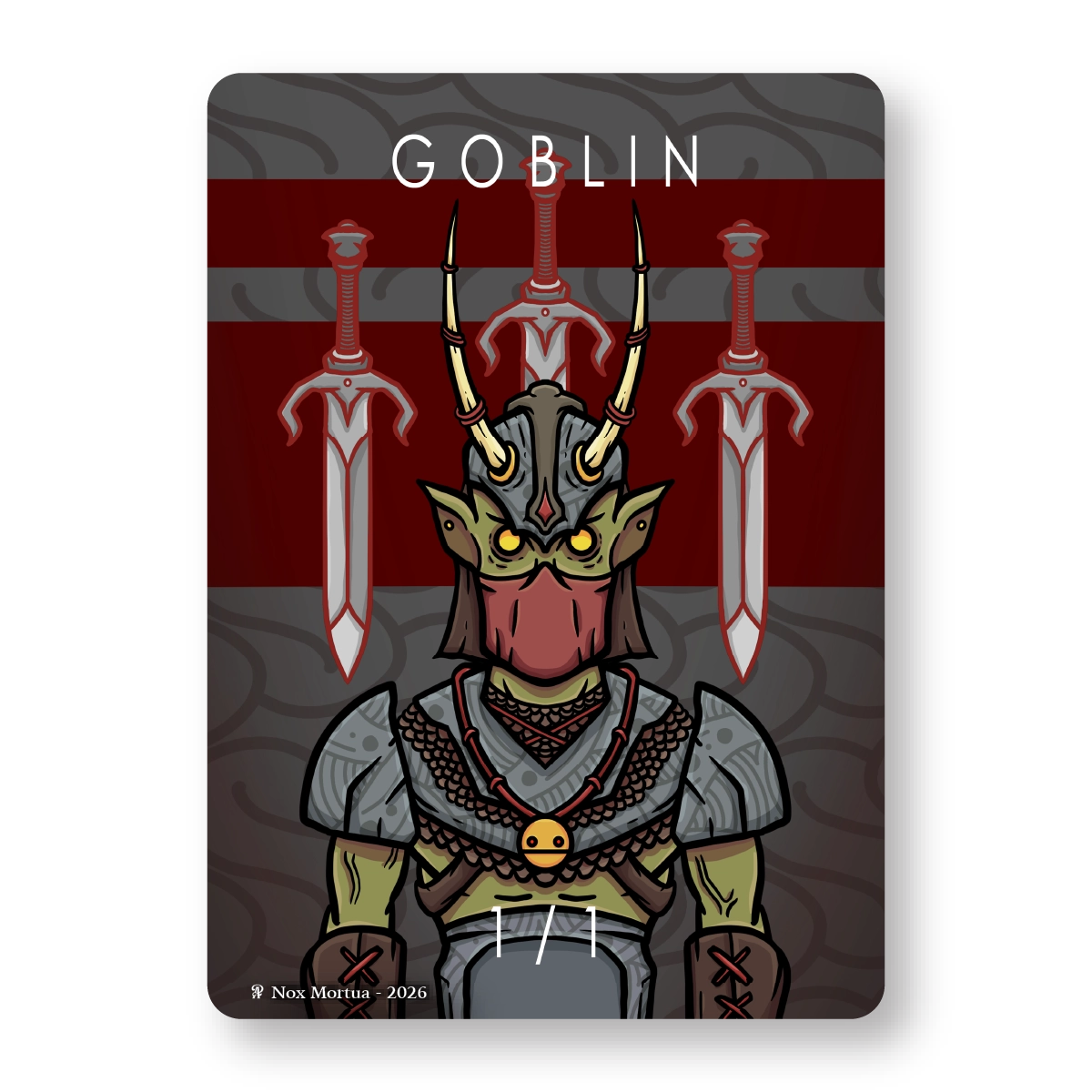 Goblin Token Pack for Magic the Gathering  MTG: 6 pack Goblin Tokens - Nox Mortua