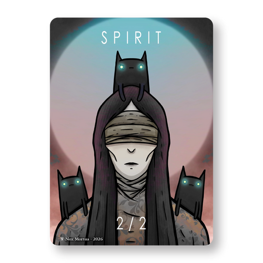 Spirit Token Pack for Magic the Gathering  MTG: 4 pack Spirit Tokens - Nox Mortua