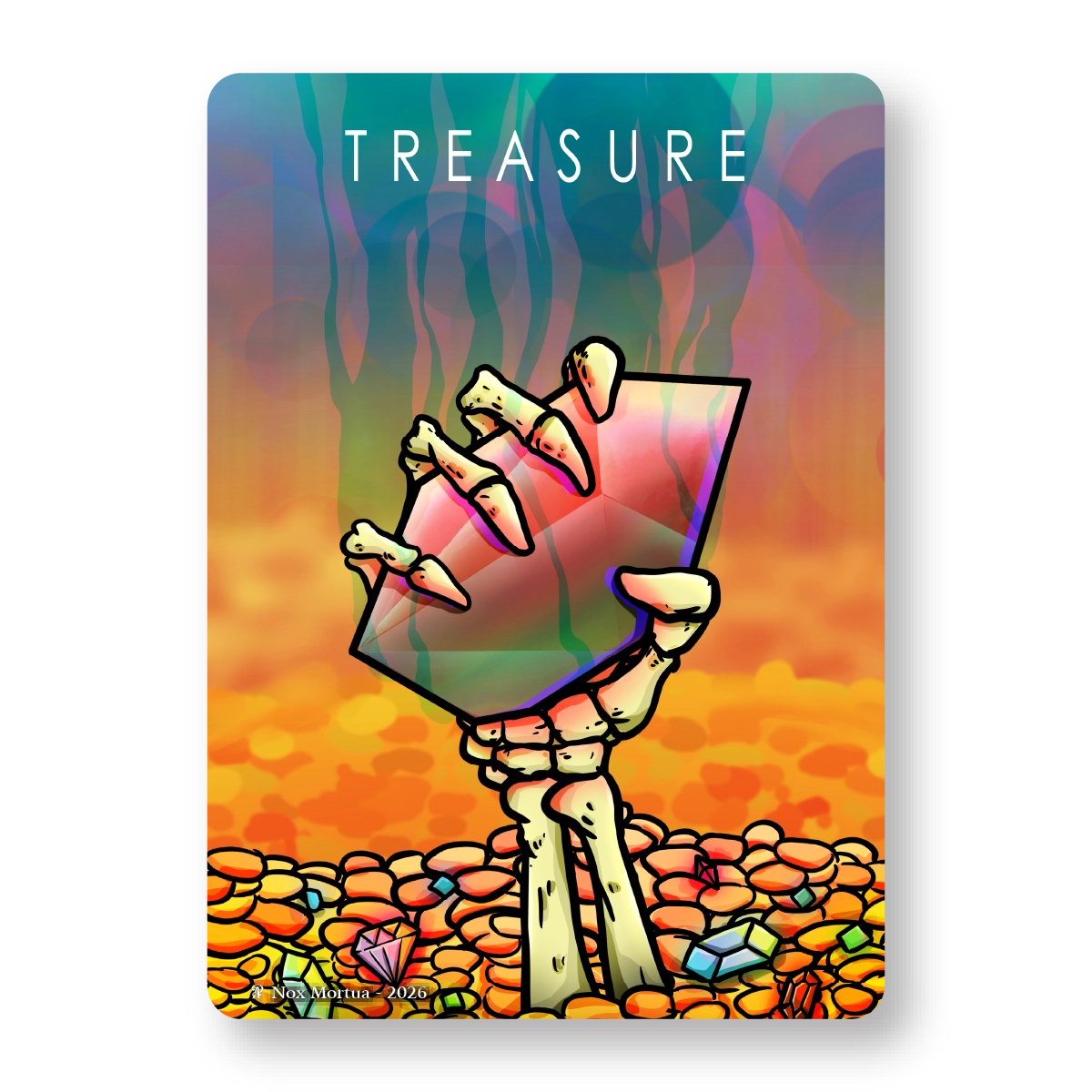 Nox Mortua Artists Collection: 17 Tokens for Magic the Gathering