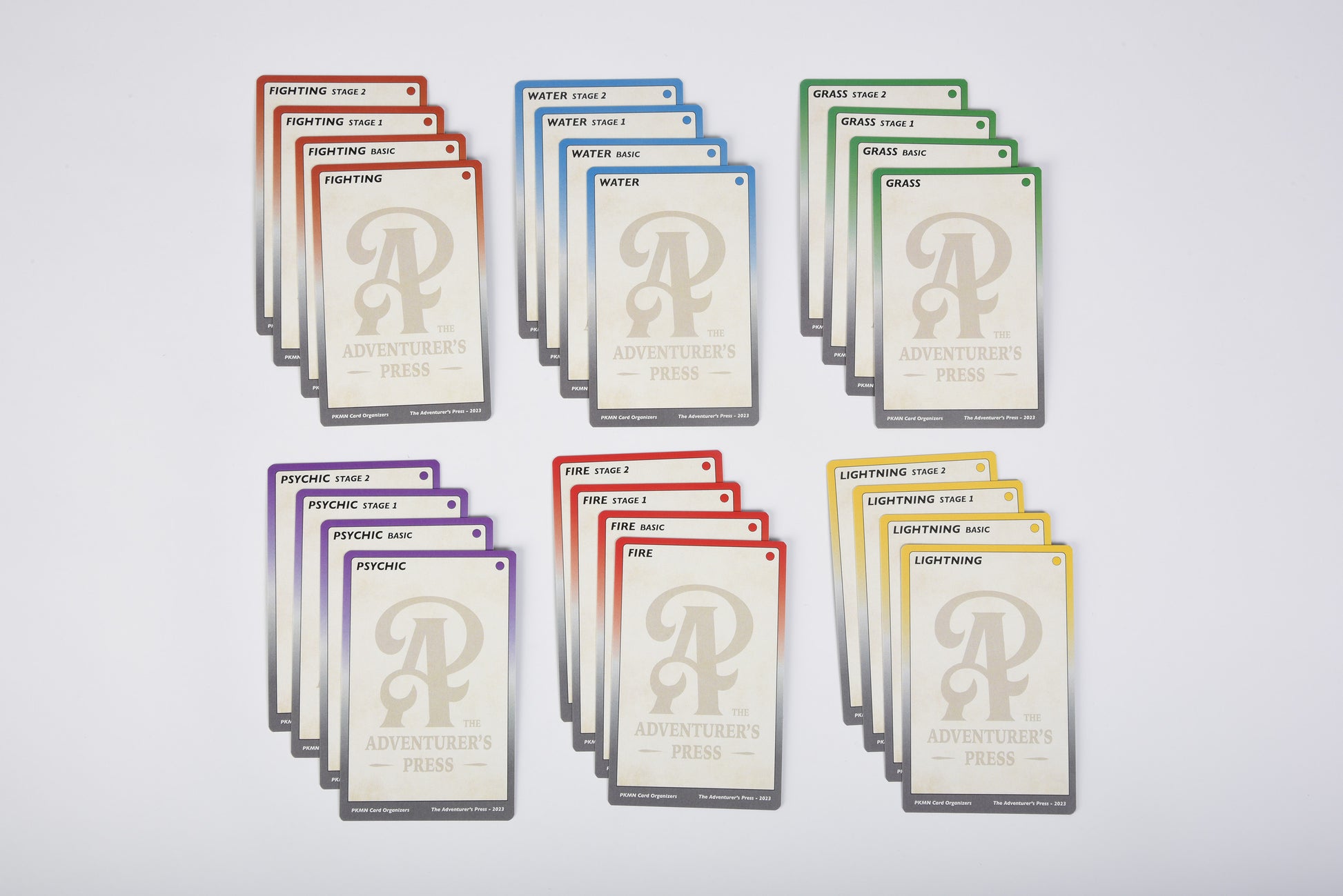 Pokemon TCG Card Organizers: 65 cards for organizing pokemon card coll The Adventurer's Press Pokemon TCG Card Organizers: 65 cards for organizing pokemon card coll The Adventurer's Press