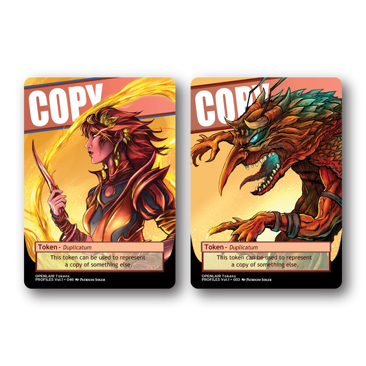 Copy Token Pack for Magic the Gathering  MTG: 4 pack Copy Tokens - Patricio Soler