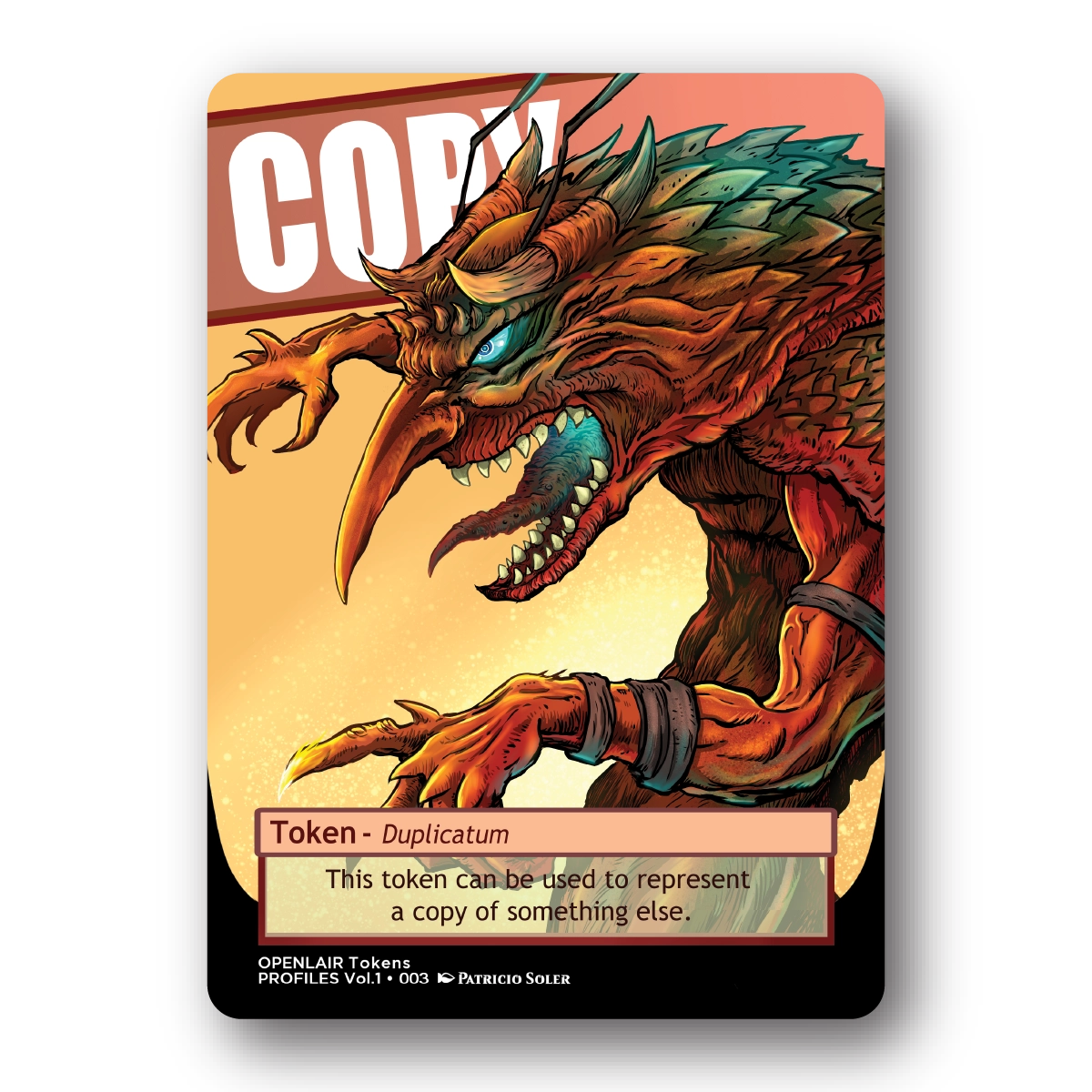 Copy Token Pack for Magic the Gathering  MTG: 4 pack Copy Tokens - Patricio Soler