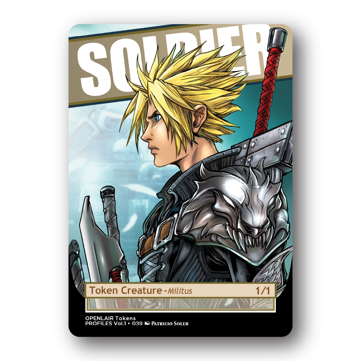 Soldier Token Pack for Magic the Gathering  MTG: 4 pack Soldier Tokens - Patricio Soler