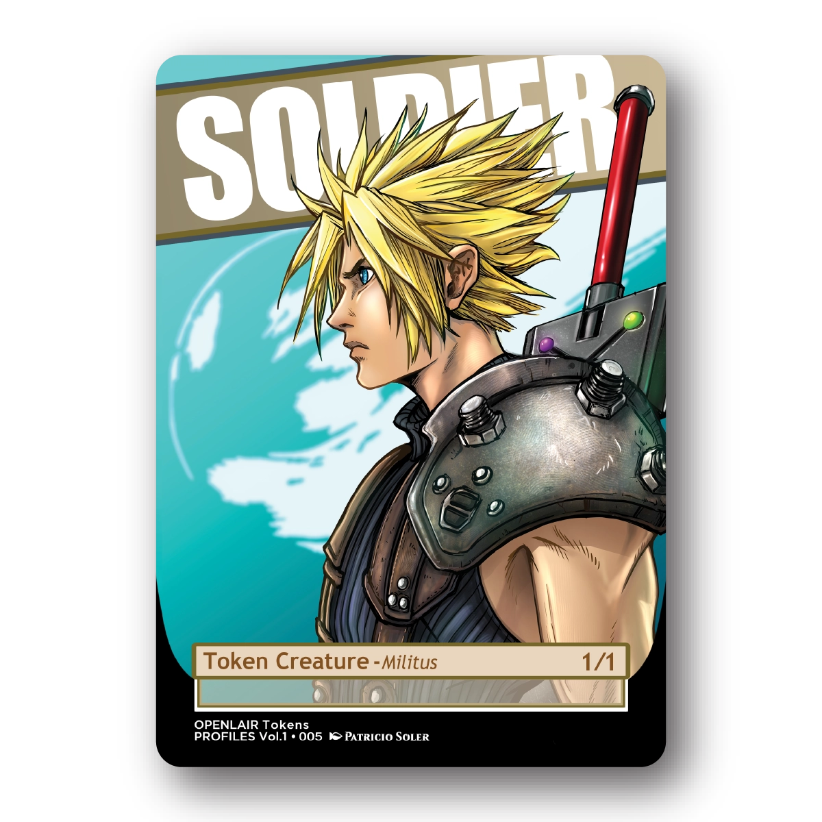 Soldier Token Pack for Magic the Gathering  MTG: 4 pack Soldier Tokens - Patricio Soler