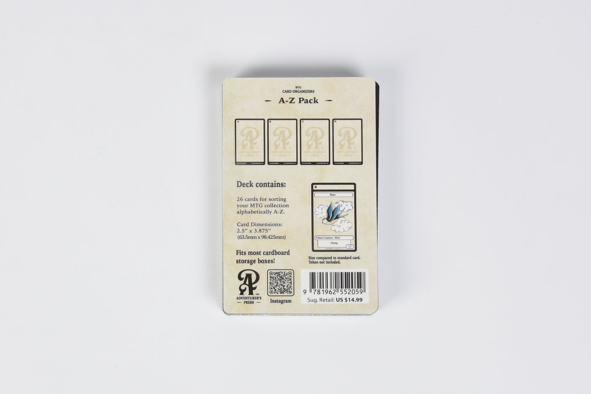 A-Z Pack Magic the Gathering Organizer Cards: 26 cards for organizing The Adventurer's Press A-Z Pack Magic the Gathering Organizer Cards: 26 cards for organizing The Adventurer's Press
