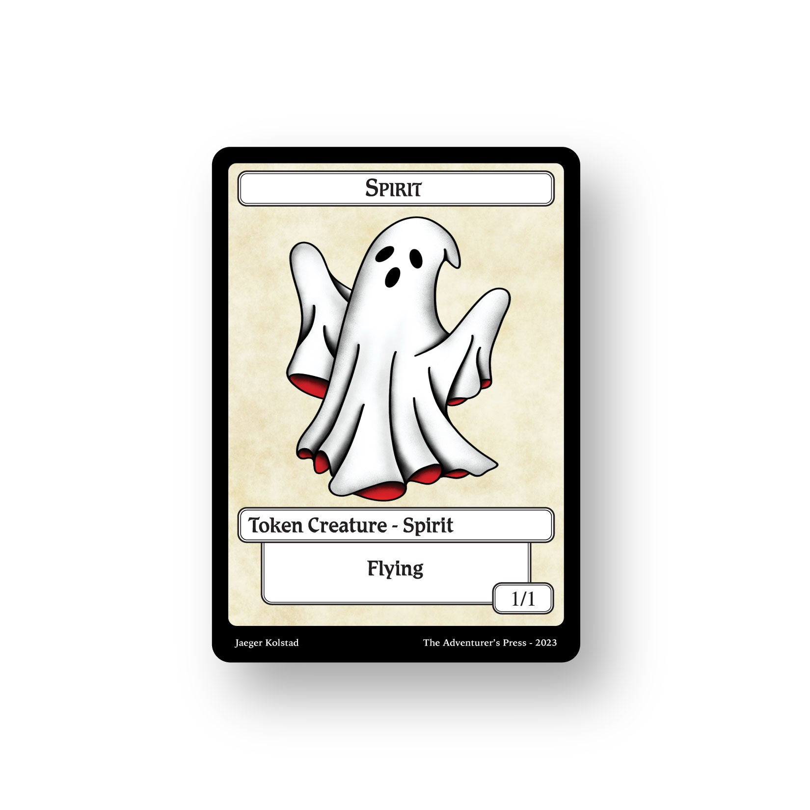 Spirit Token Pack for Magic the Gathering MTG: 4 pack 1/1 Spirit