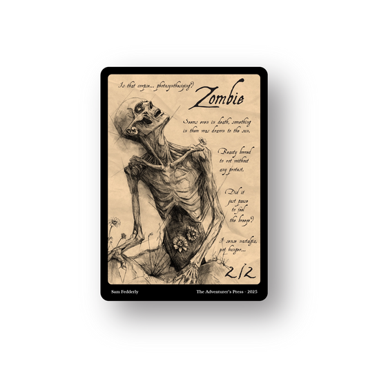 Zombie 2/2 Token Pack for Magic the Gathering MTG: 4 pack Zombie 2/2 Tokens
