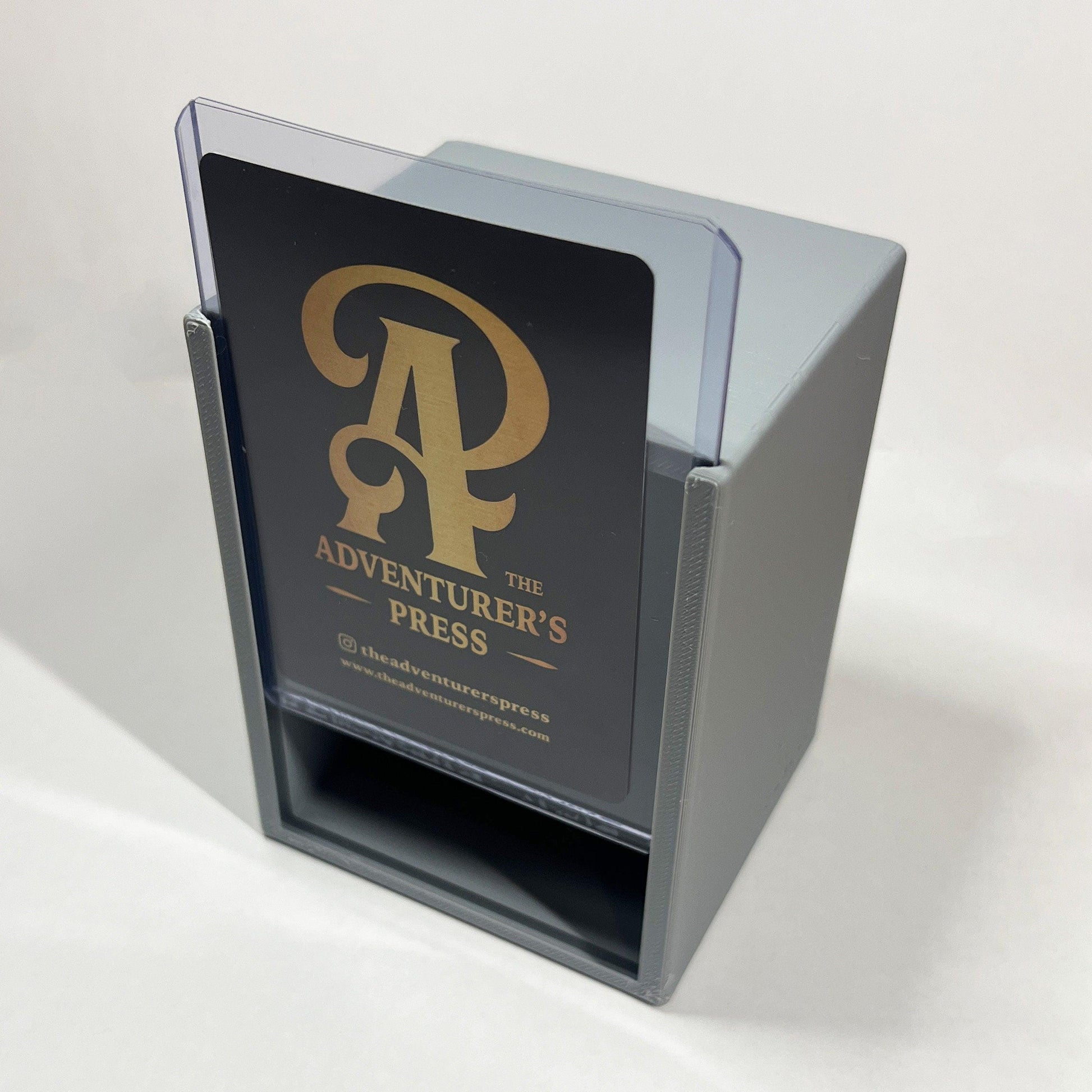 Top Loader Deck Box *3D Printable STL File* : 100+ Card 3D Printed Dec The Adventurer's Press Top Loader Deck Box *3D Printable STL File* : 100+ Card 3D Printed Dec The Adventurer's Press