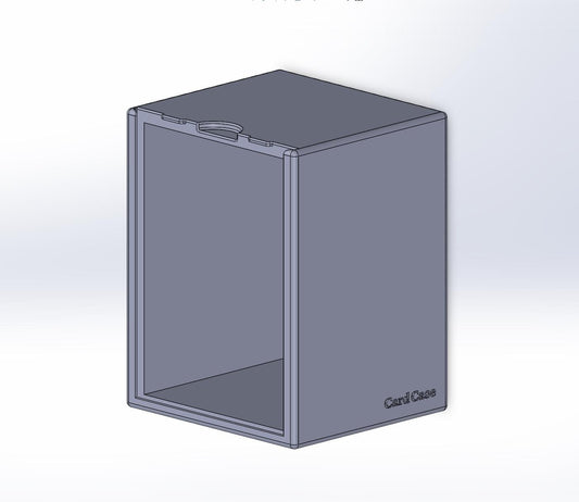 Top Loader Deck Box *3D Printable STL File* : 100+ Card 3D Printed Deckbox 100 card deck box for magic the gathering